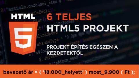 HTML5 Projektek